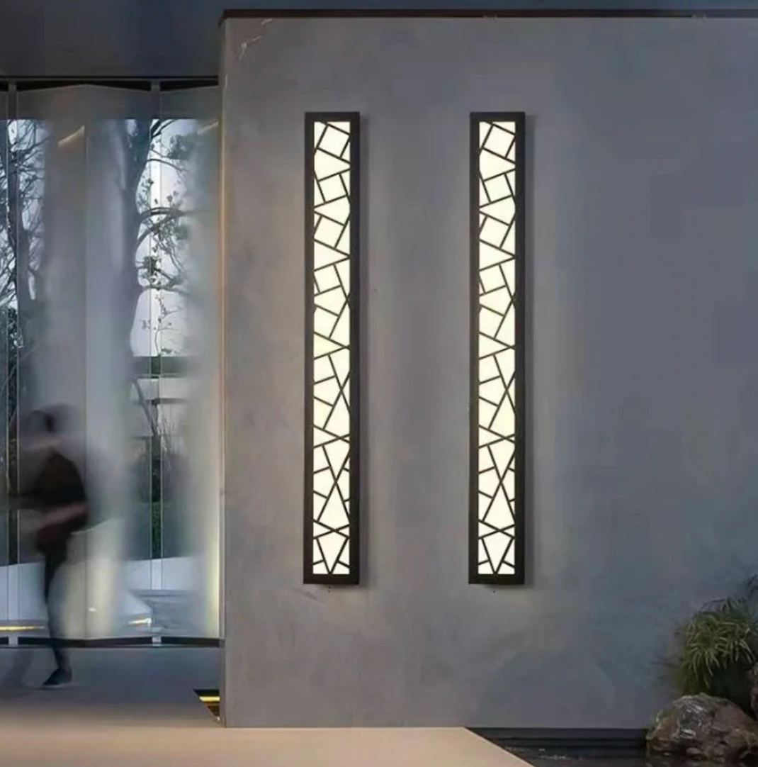 Applique murale extérieur – Éclairage Raffiné pour Façades Modernes